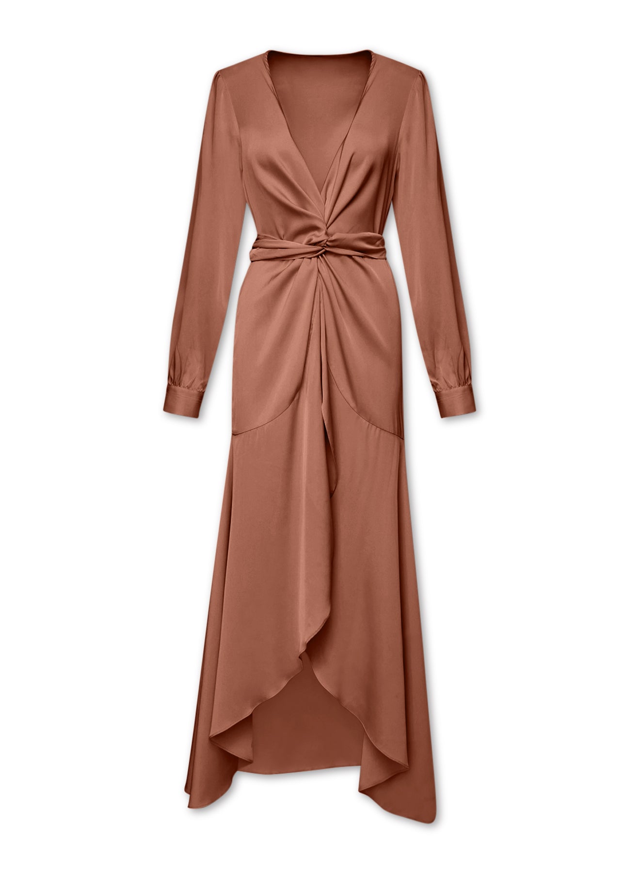 Ananda Long Dress - Nouvelle / Silk95Five