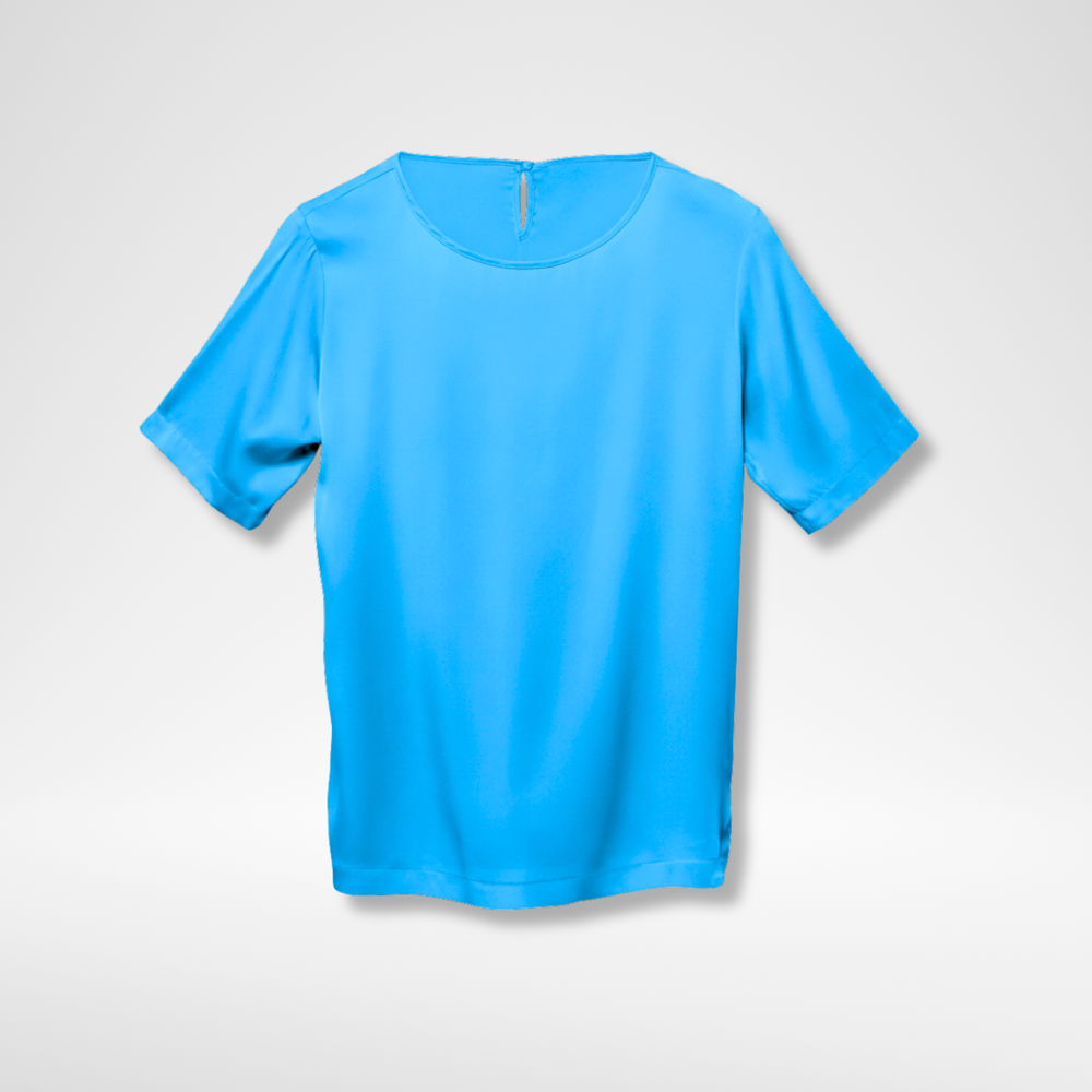 Berlin T Top - Miami Pink, Chambre, Faded Denim, Icy Teal, Midnight Blue, Nouvelle White, Palm Beach Peony, Papaya, Periwinkle, True Blue, Ultra Violet, Vivacious Pink, Azure