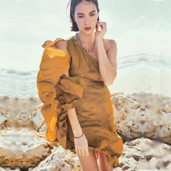 Camps Bay Short Dress - Nouvelle / Silk95Five