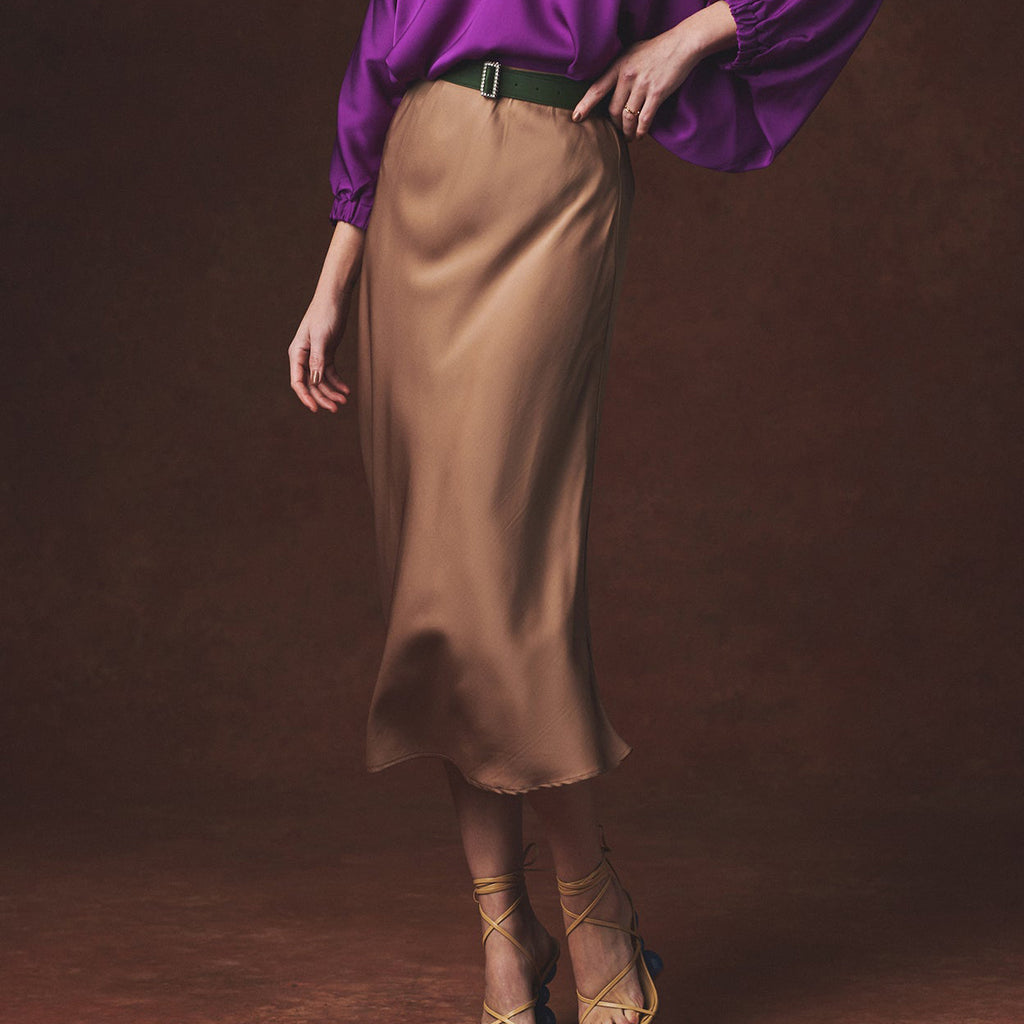 Chamonix Long Skirt - Nouvelle / Silk95Five