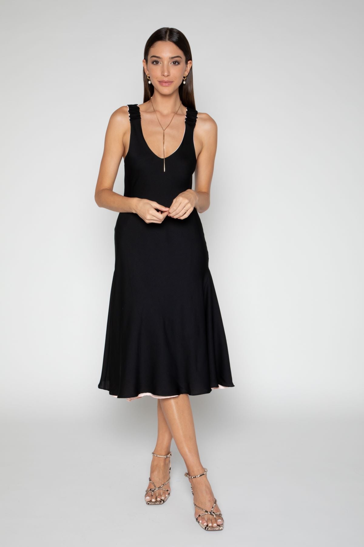 Garibaldi Dress Dolphin Grey Size L