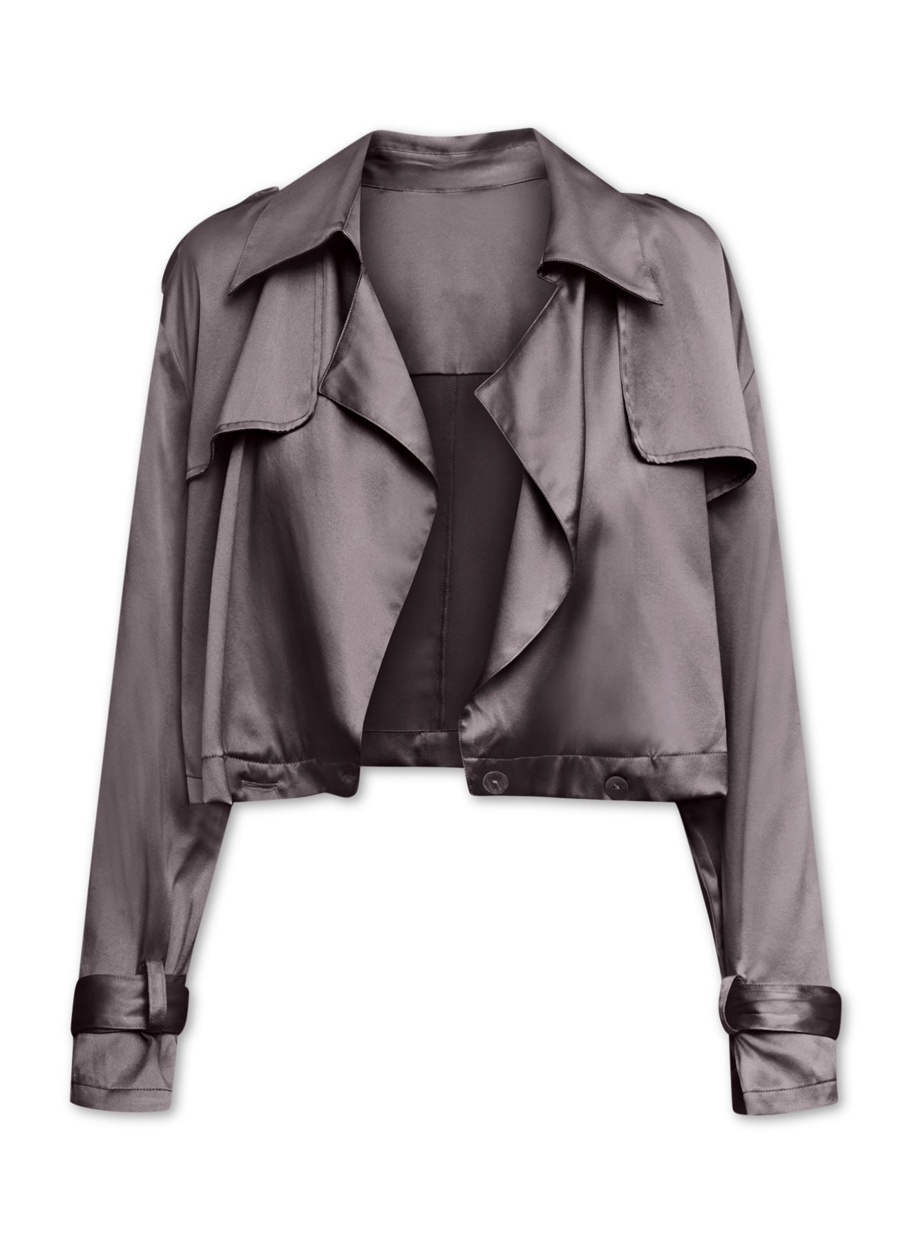 Kensington Trench Cropped - Nouvelle / Silk95Five