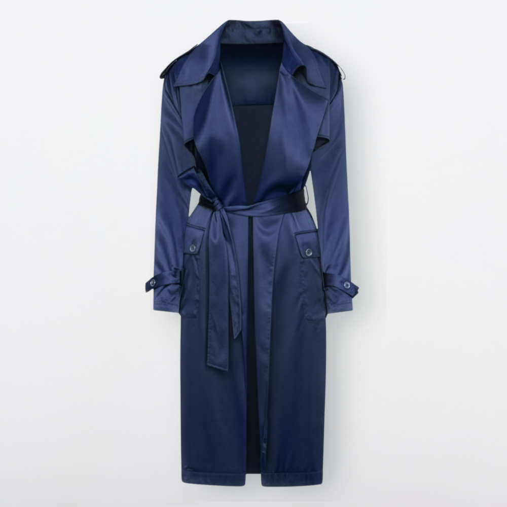 Kensington Trench Coat - Bone