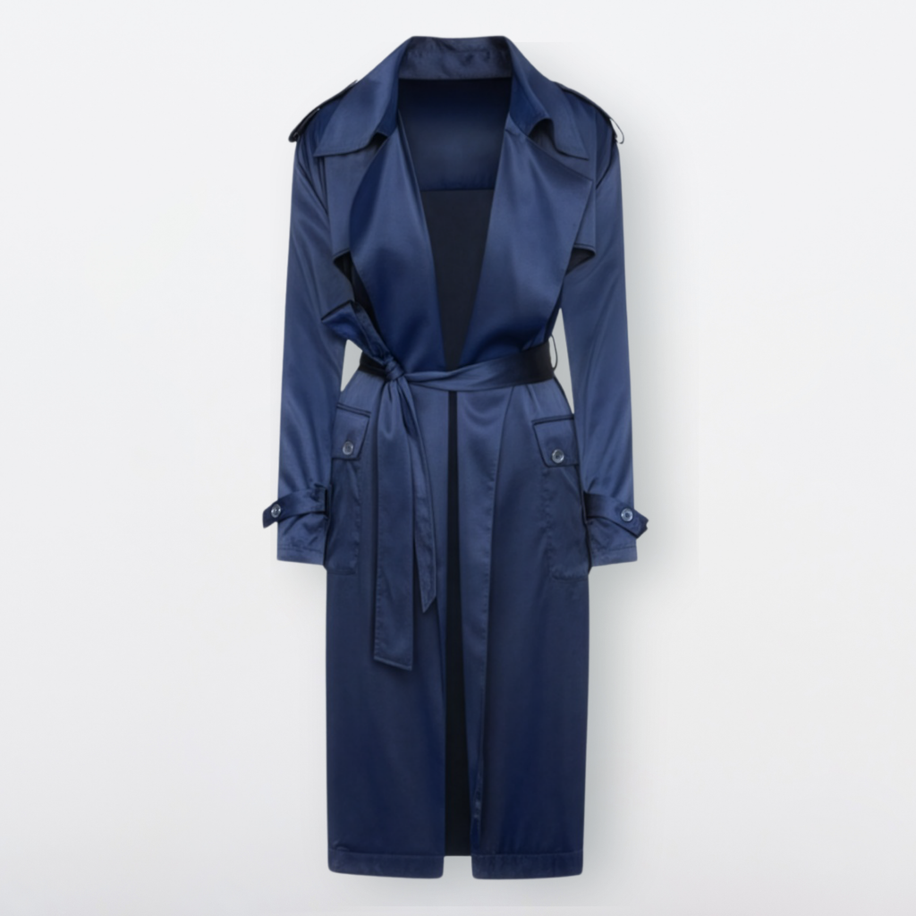 Kensington Trench Coat - Nouvelle / Silk95Five