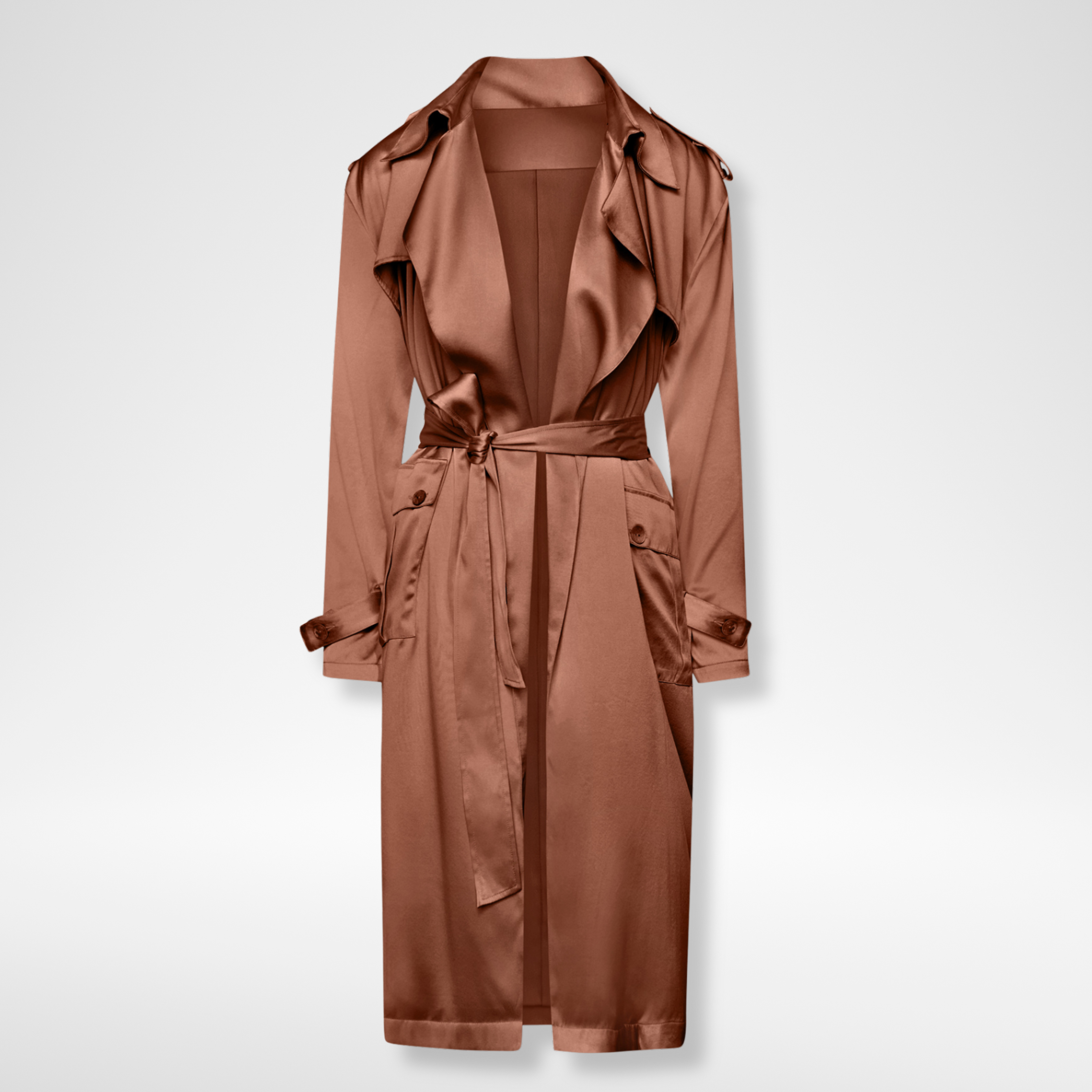Kensington Trench Coat - Nouvelle / Silk95Five