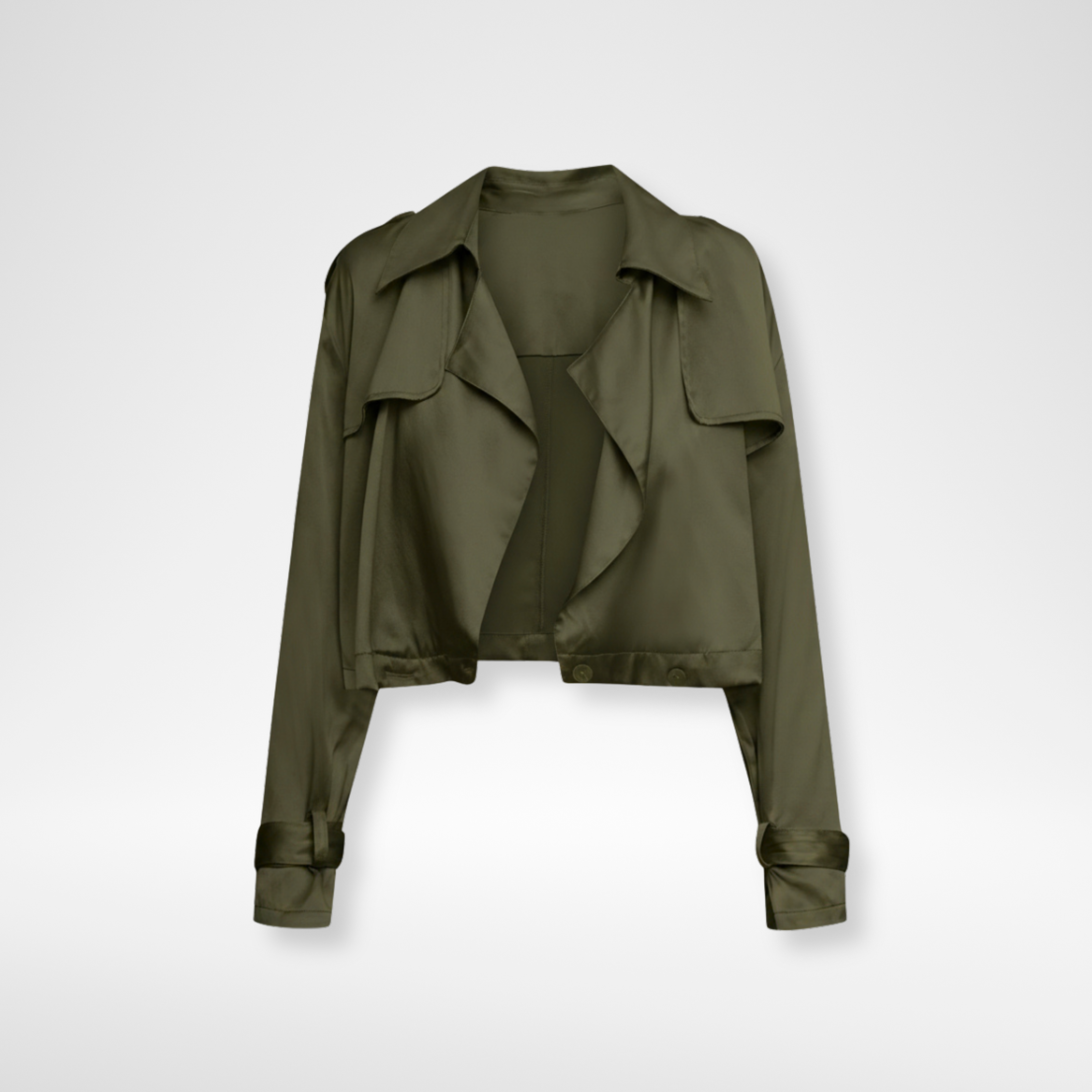 Kensington Trench Cropped - Nouvelle / Silk95Five