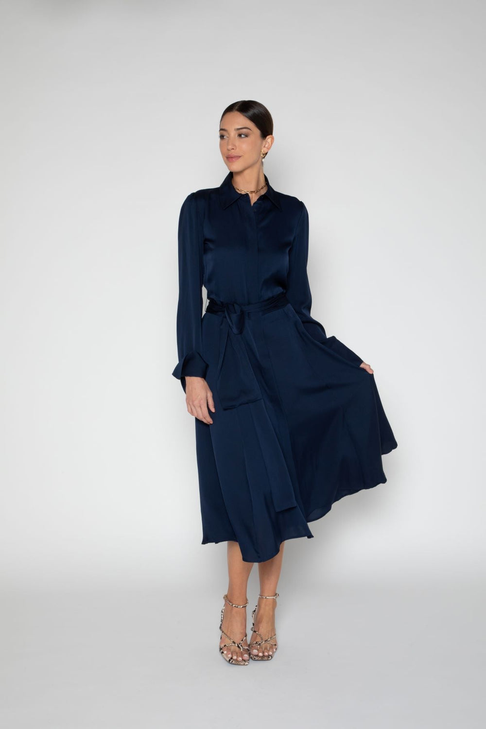 Le Marais Kleid - Navy