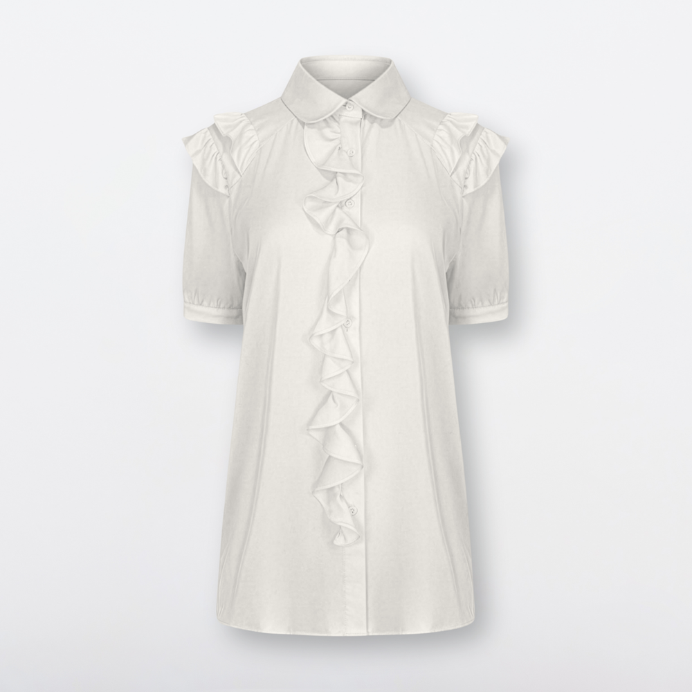 Louvre Blouse - Nouvelle White