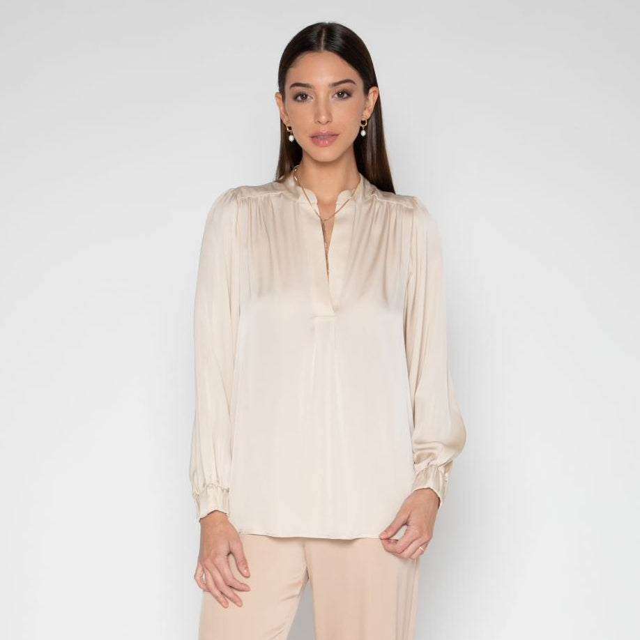 Madras Blouse Almondine Size S