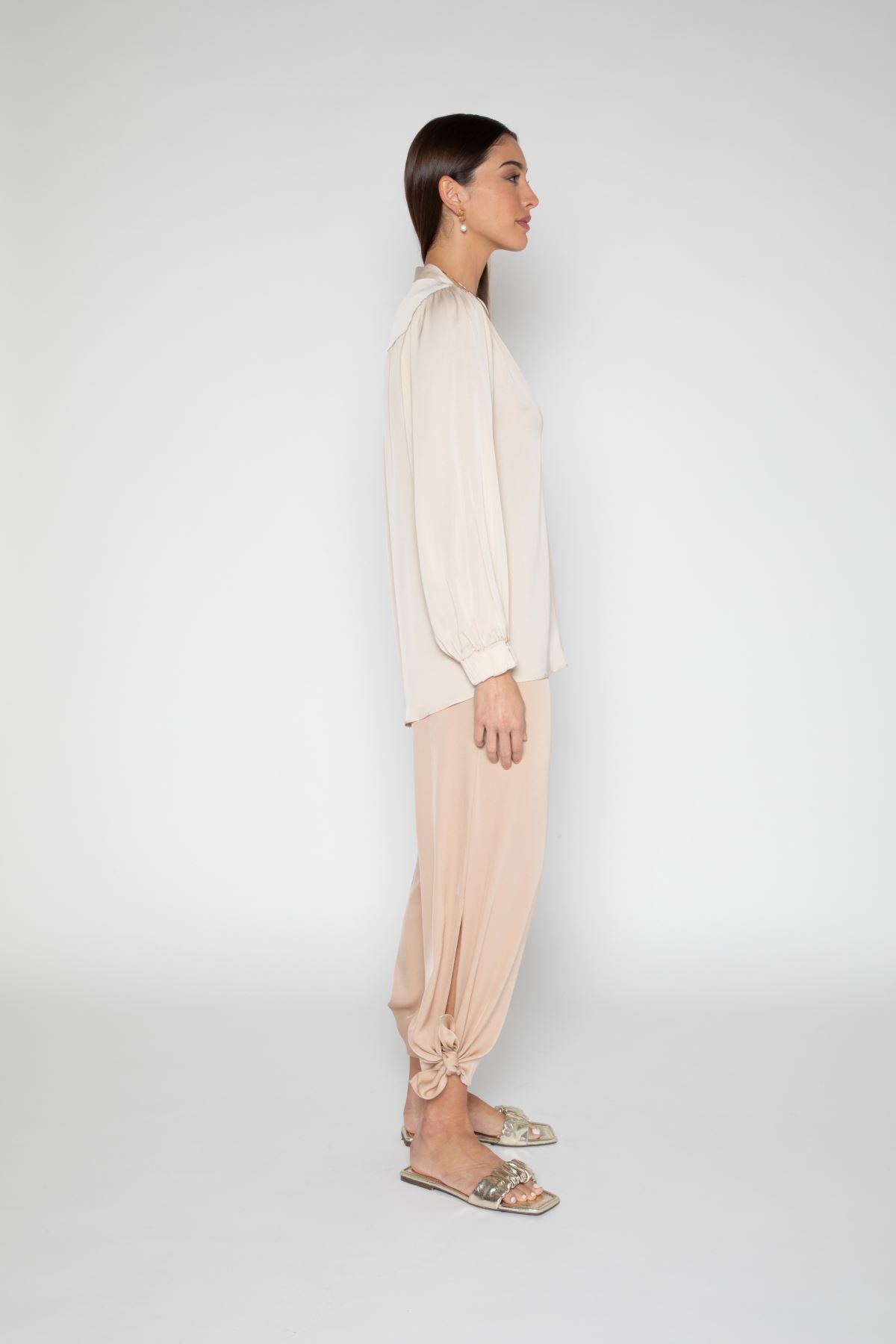 Madras Blouse Almondine Size M