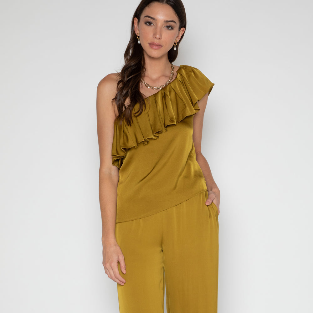 Mimi Top - Bougainvillea,Bronze,Nutmeg,Poinciana,Purple,True Bronze,True Gold