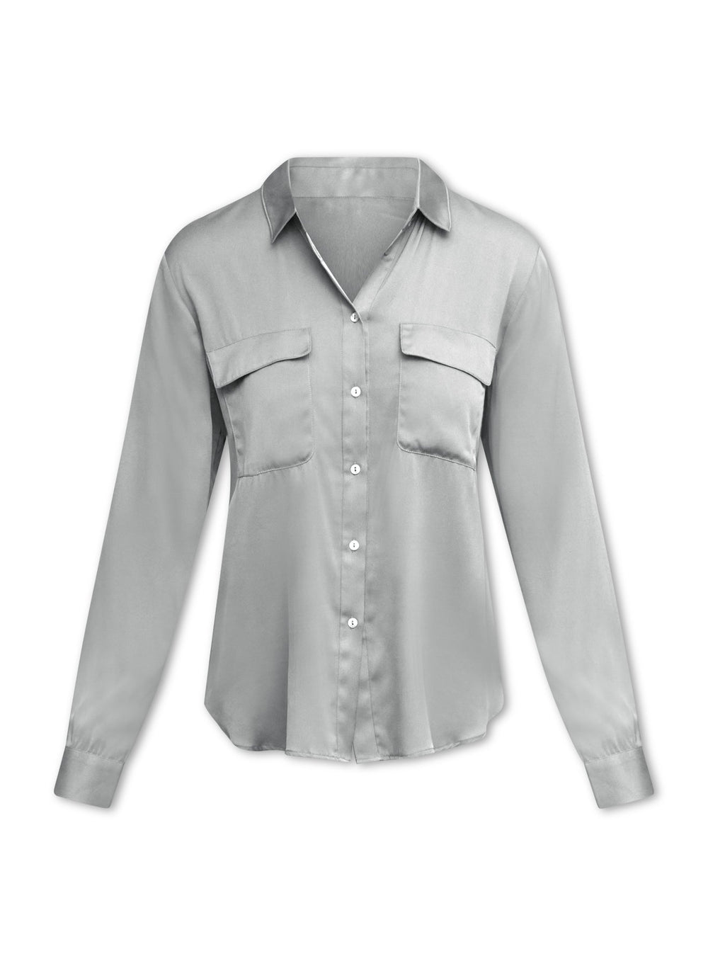 Monte Carlo Double Pocket Shirt - Silver Lining