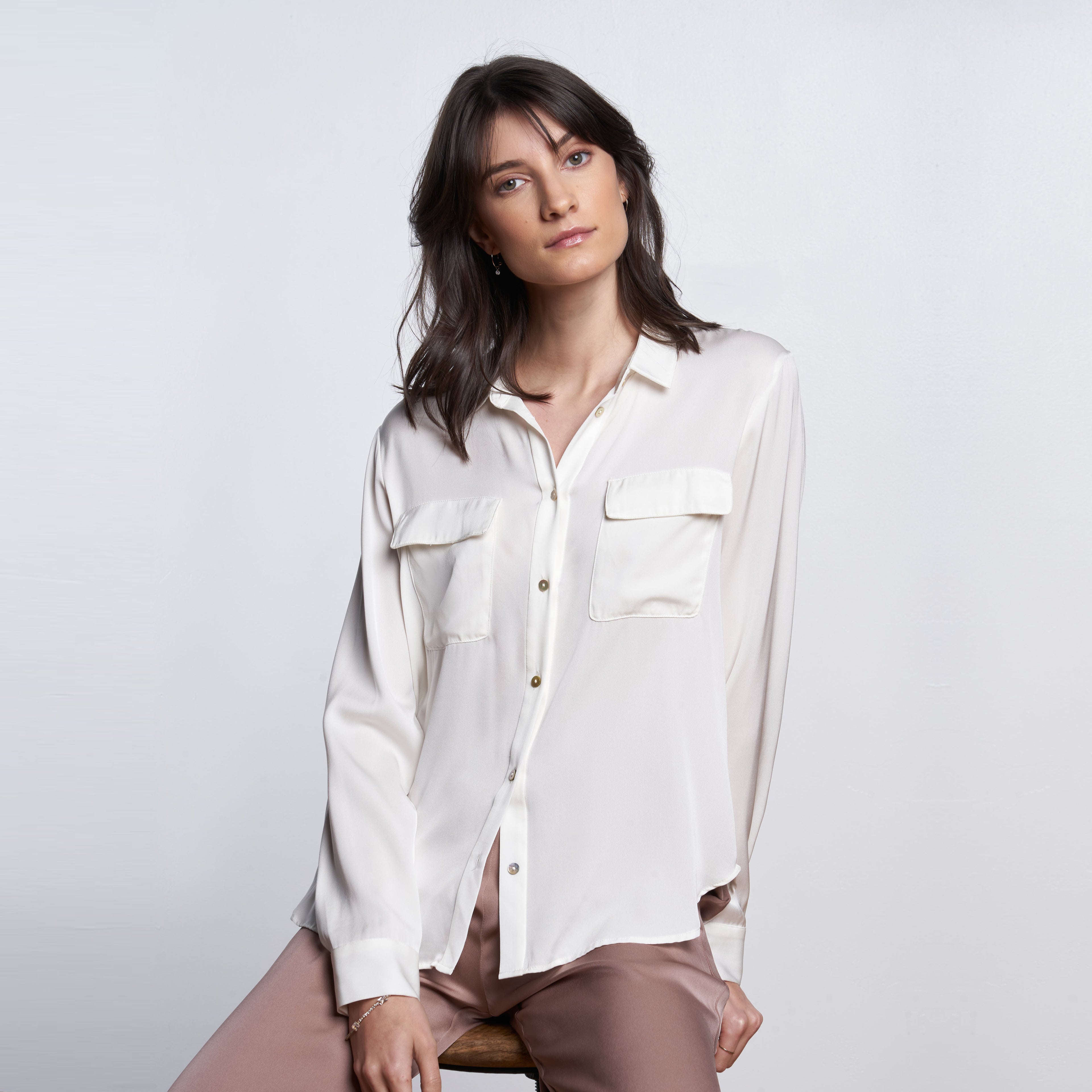 Camicia Monte Carlo con doppia tasca