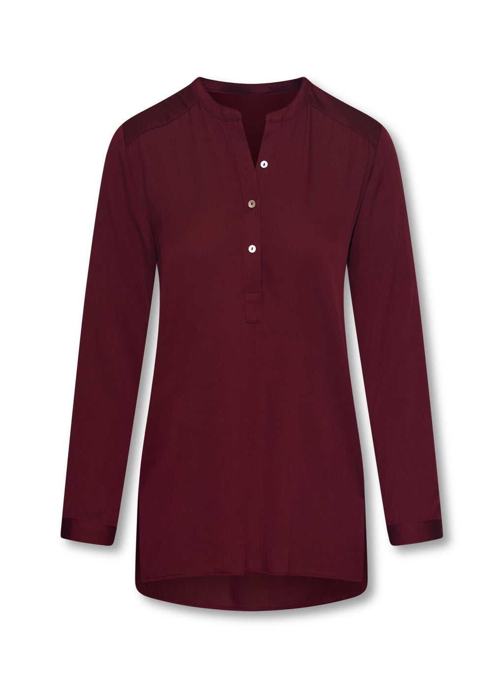 Montenegro Tunic Color: Bordeaux Size: S