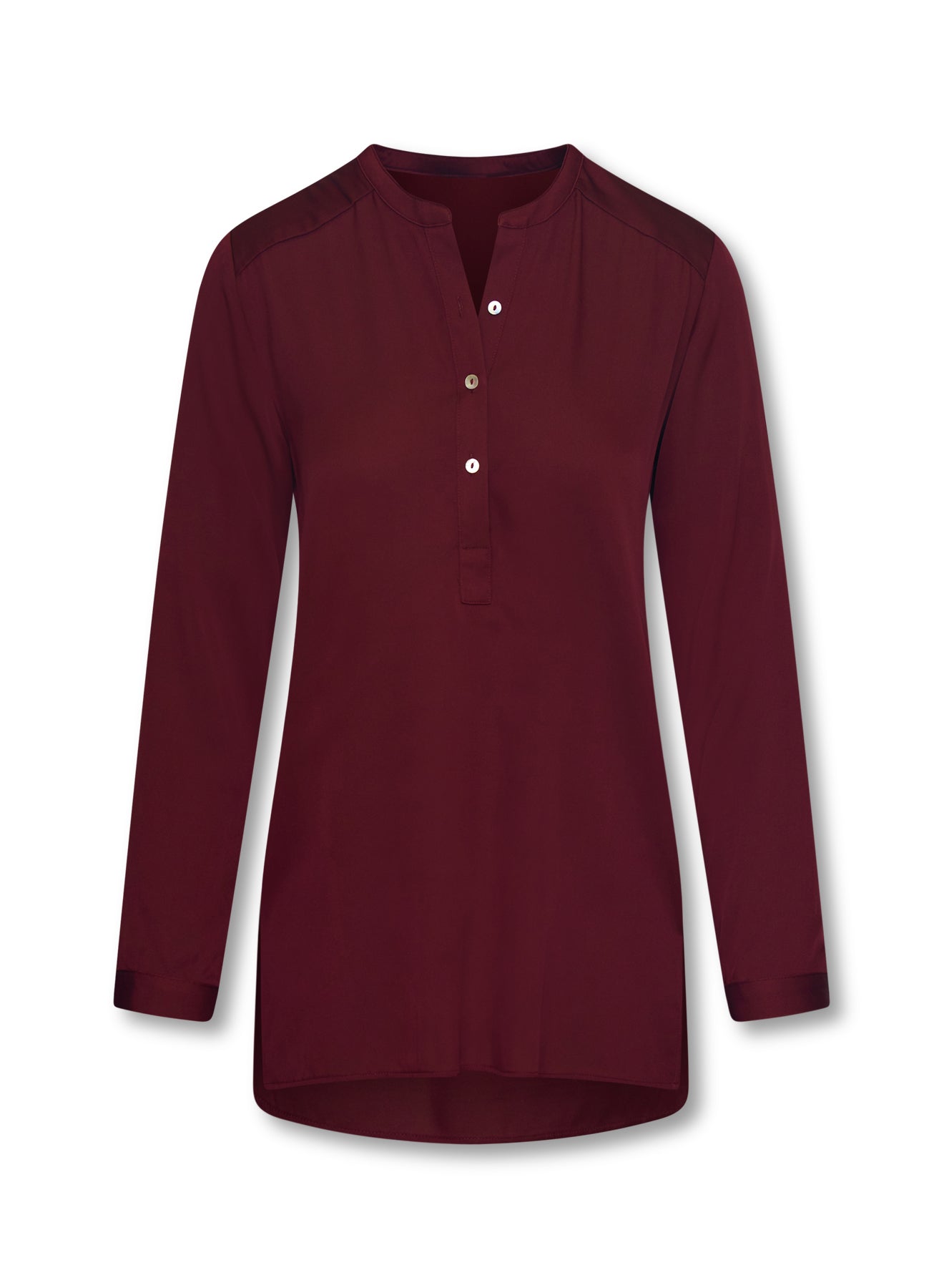Montenegro Tunic Color: Bordeaux Size: S