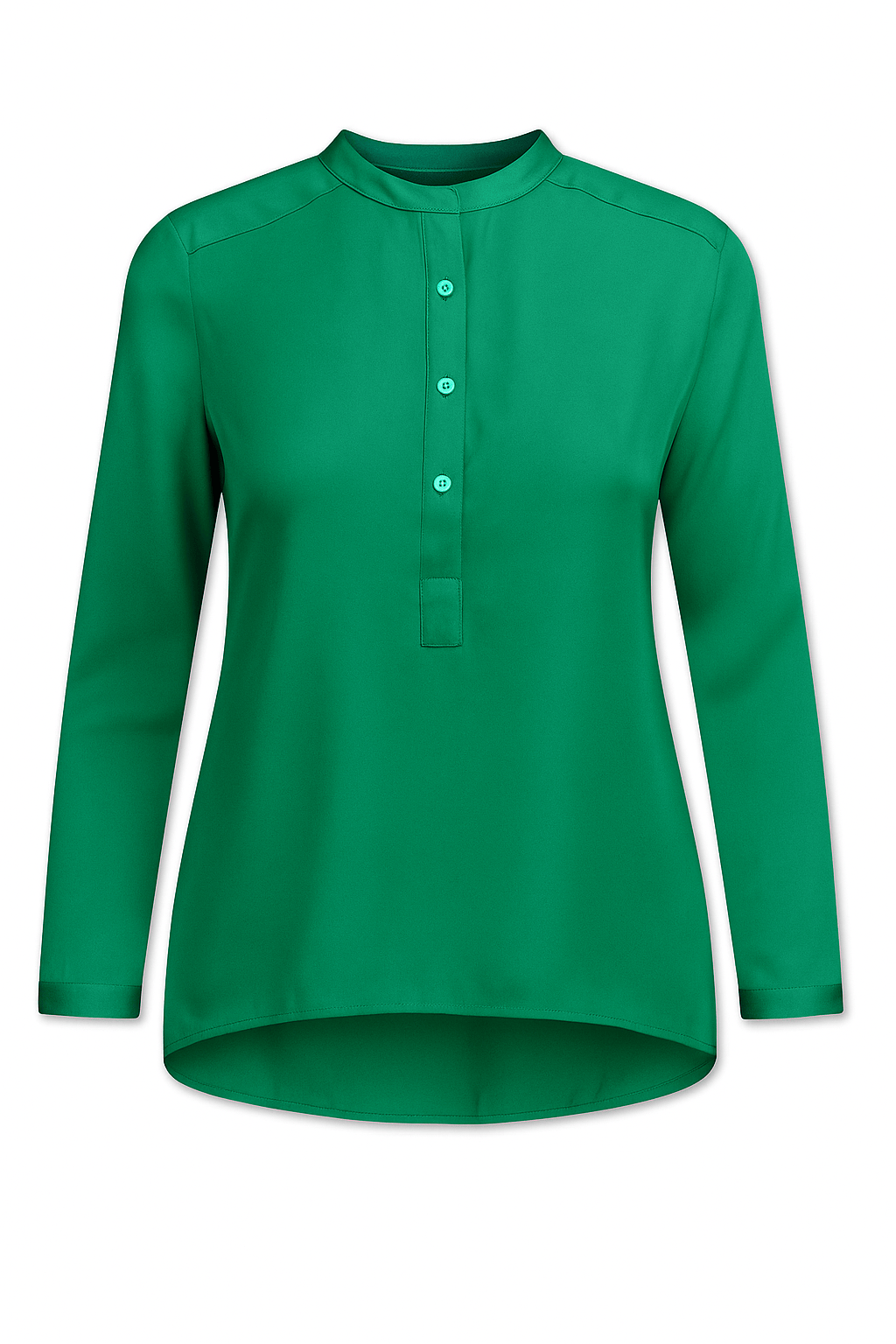 Montenegro Tunic Color: Holiday Green Size: M