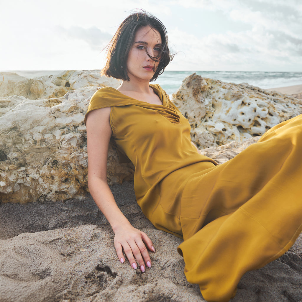 Nuovo Jumpsuit Long Sleeve - Nouvelle / Silk95Five