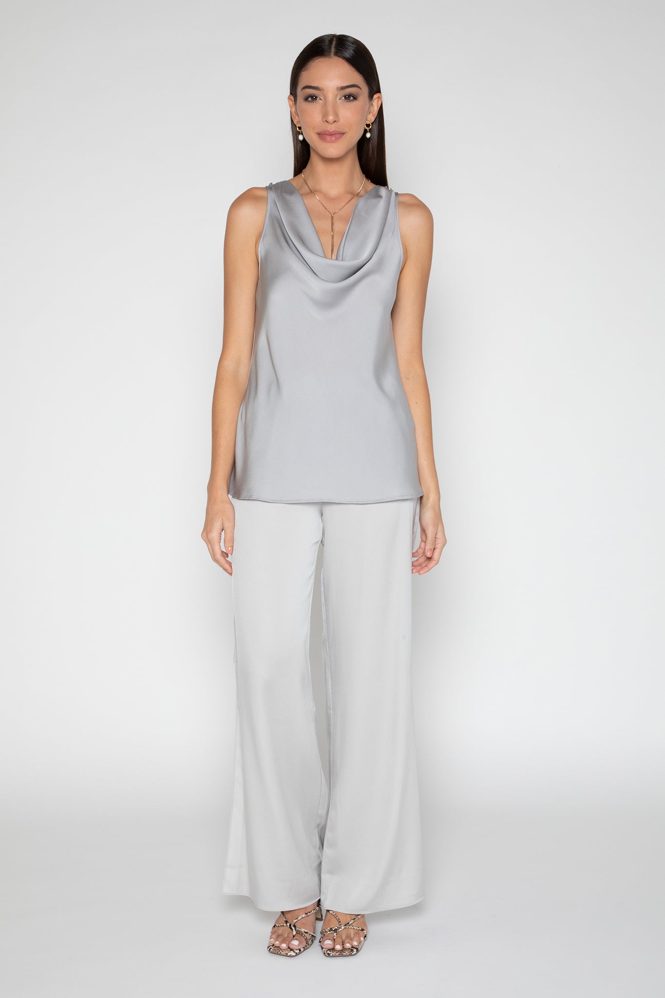 Paris Cowl Neck Bougainvillea Size XL