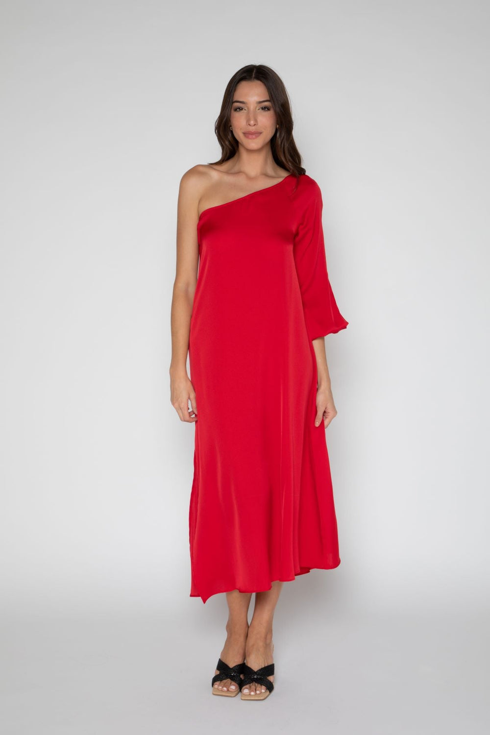 Abito Positano - Scarlet, Strelitza, Poinciana