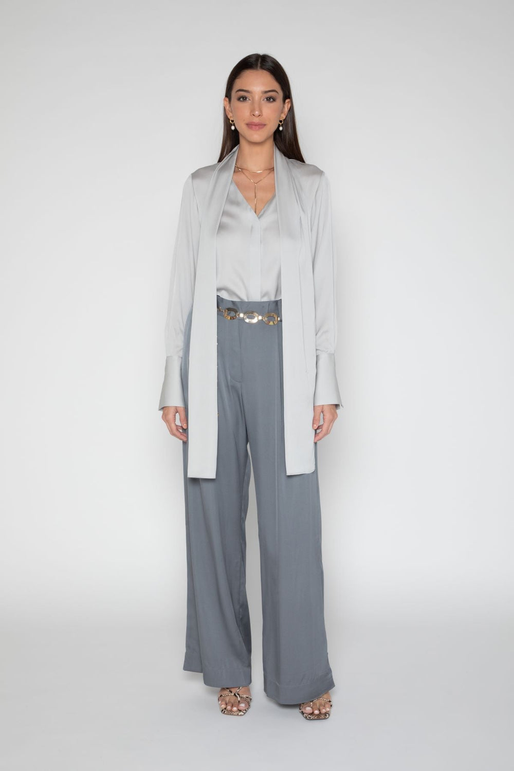 Provence Shirt - Silver Lining