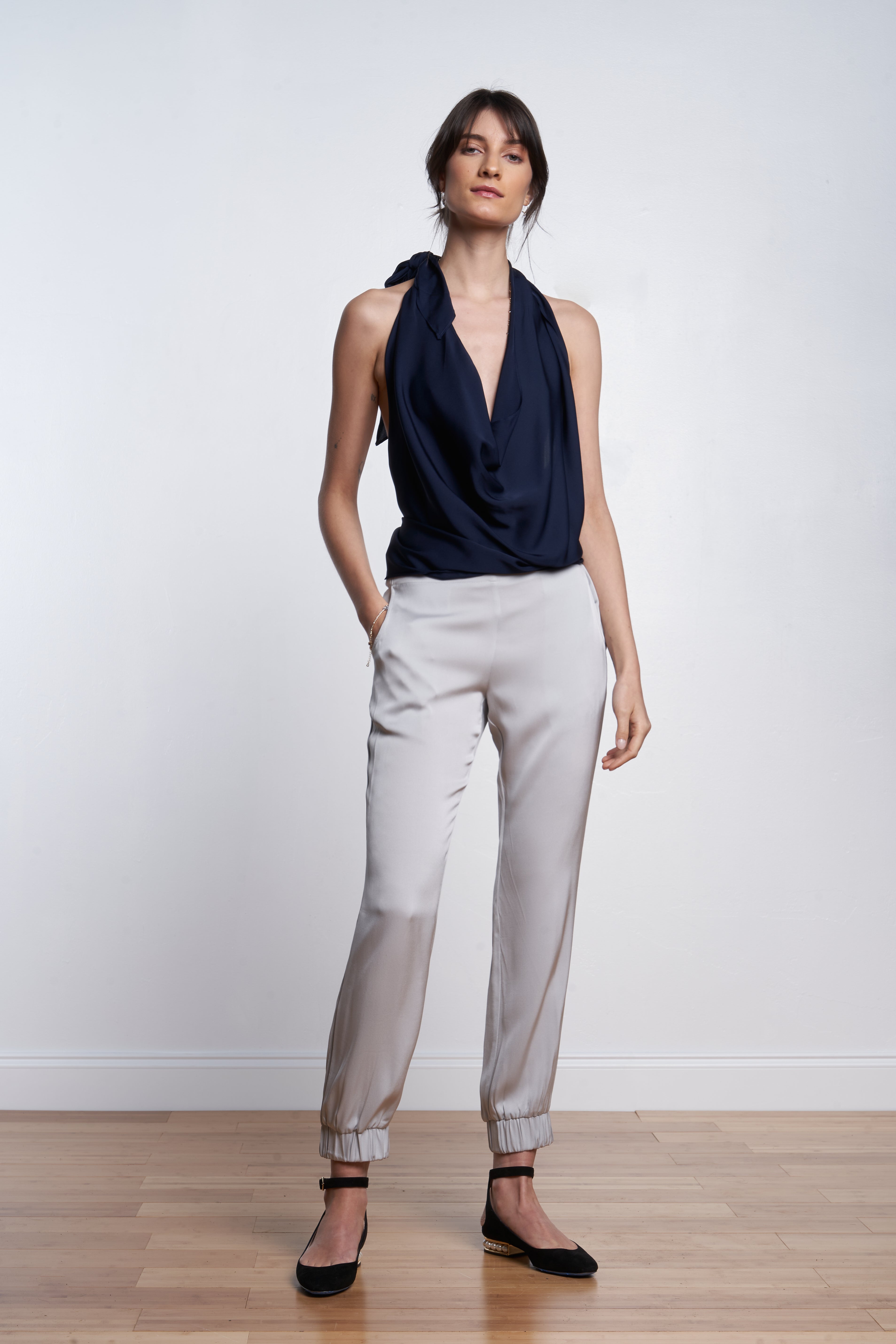 Puna Halter Top - Nouvelle / Silk95Five