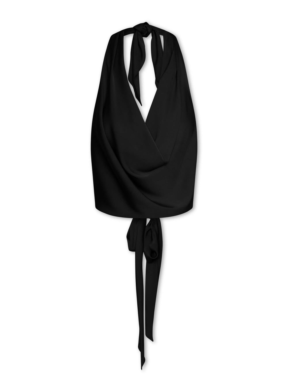 Puna Neckholder-Top - Noir