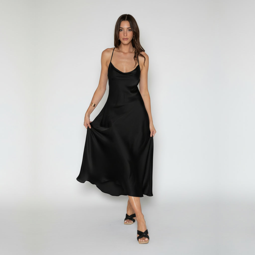 Sao Paulo Slip Dress - Nouvelle / Silk95Five