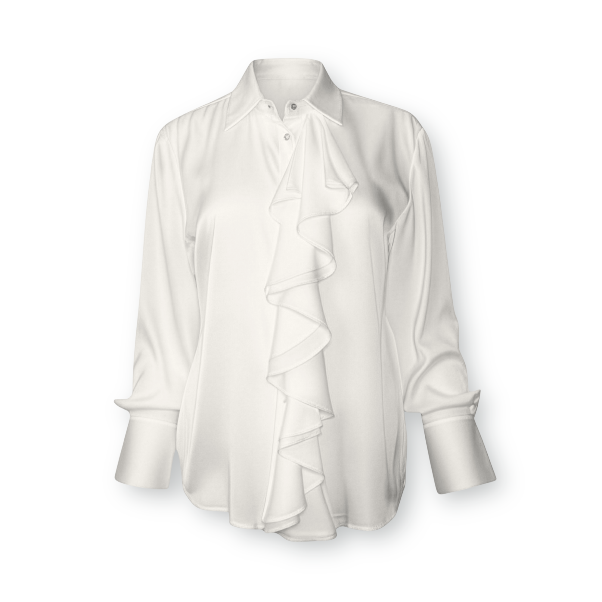 Bordeaux Long Sleeve Blouse AW26