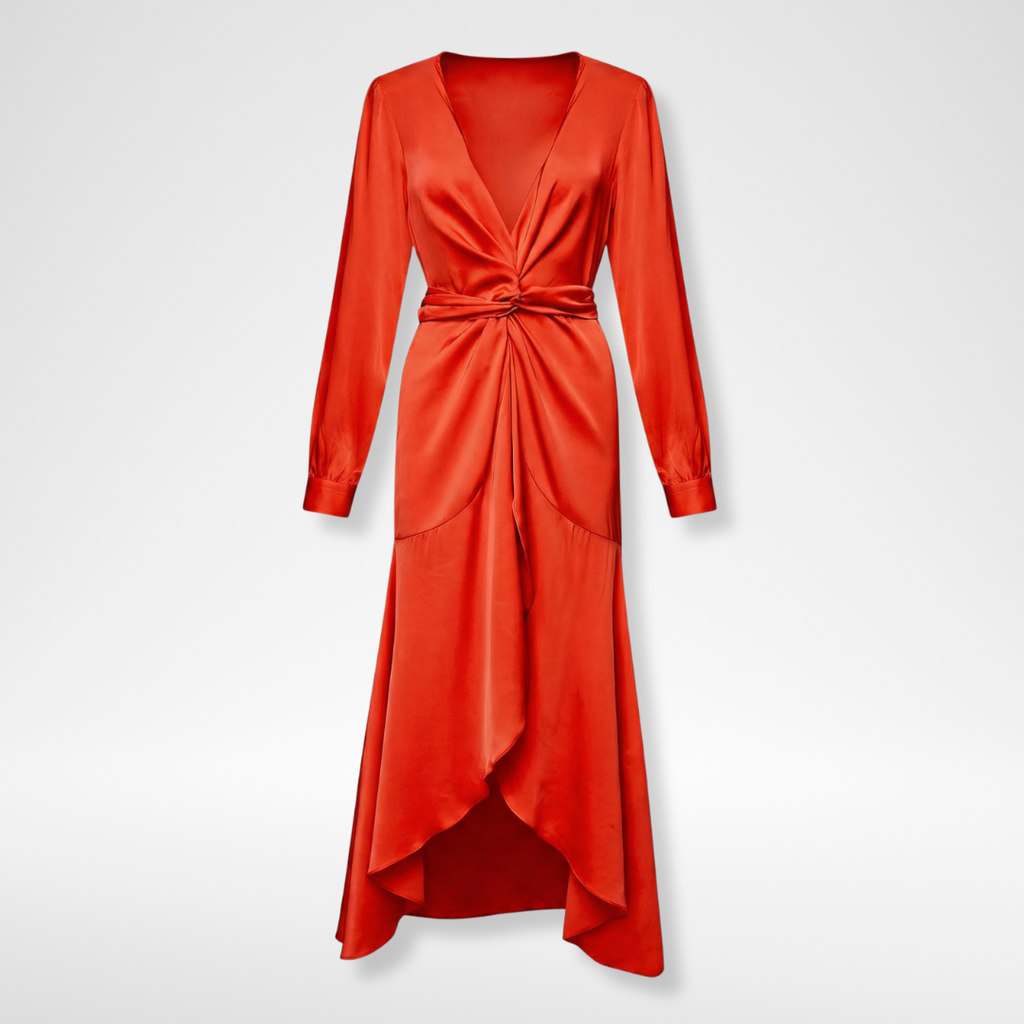 Ananda Long Dress - Nouvelle / Silk95Five