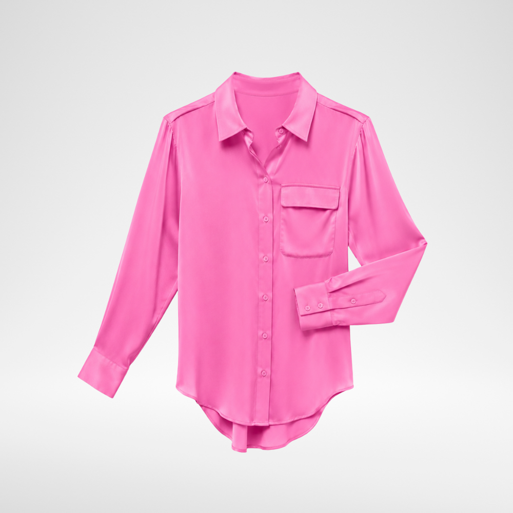 India Shirt - Miami Pink, Chambre, Faded Denim, Icy Teal, Midnight Blue, Nouvelle White, Palm Beach Peony, Papaya, Periwinkle, True Blue, Ultra Violet, Vivacious Pink, Azure