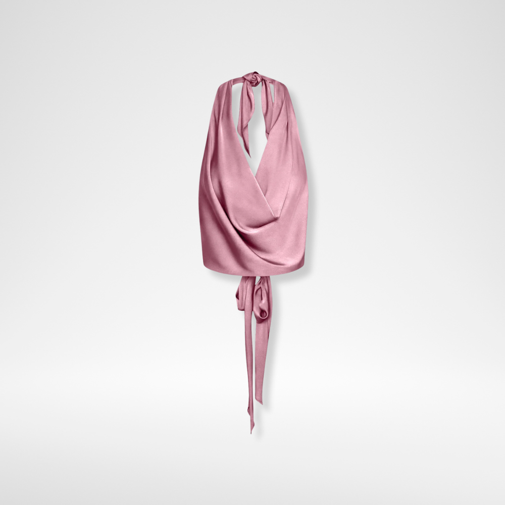 Puna Halter Top - Bougainvillea, Palm Beach Peony, Vivacious Pink, Miami Pink, Dusty Pink, Bubble Gum, Miami Shimmer
