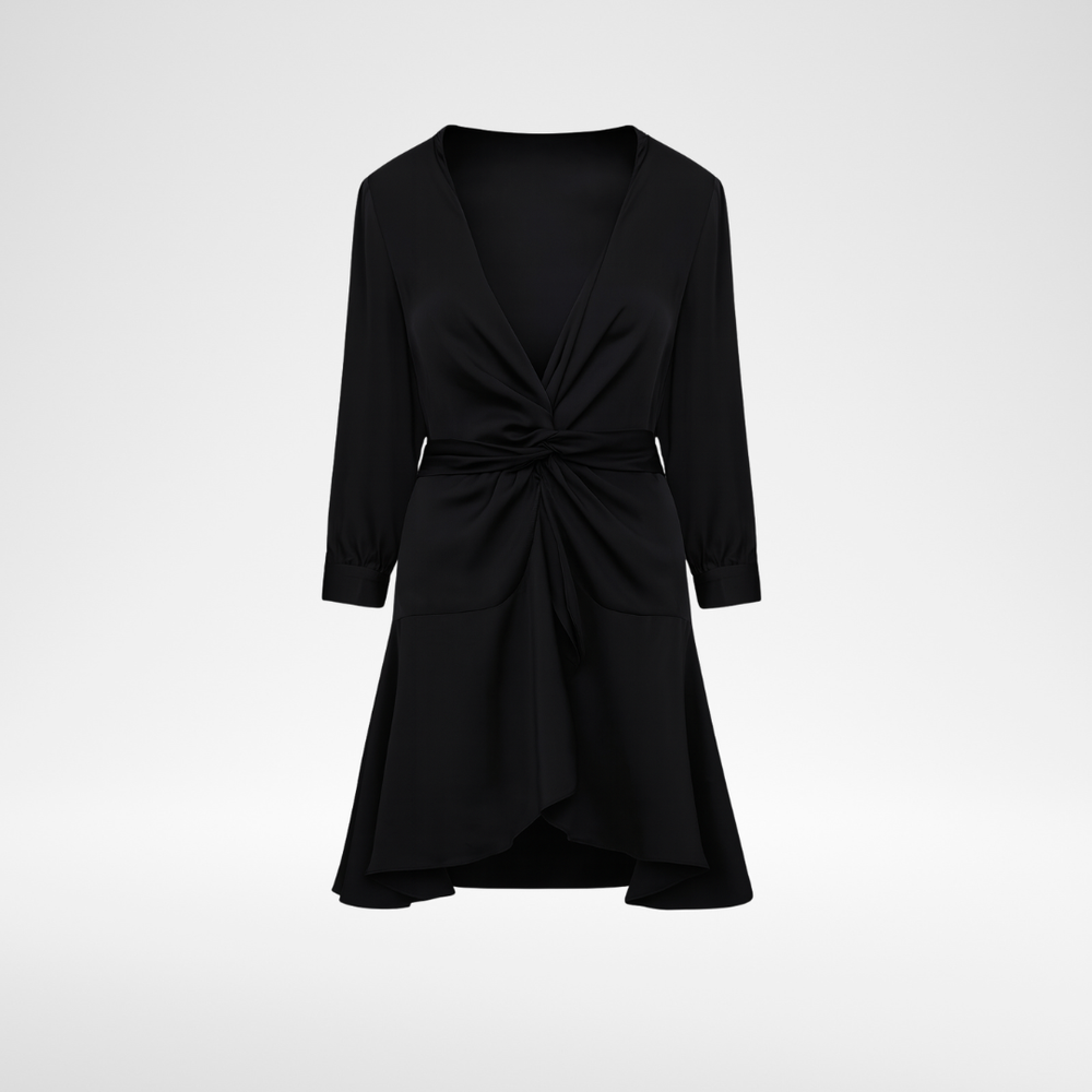 Ananda Short Dress - Noir