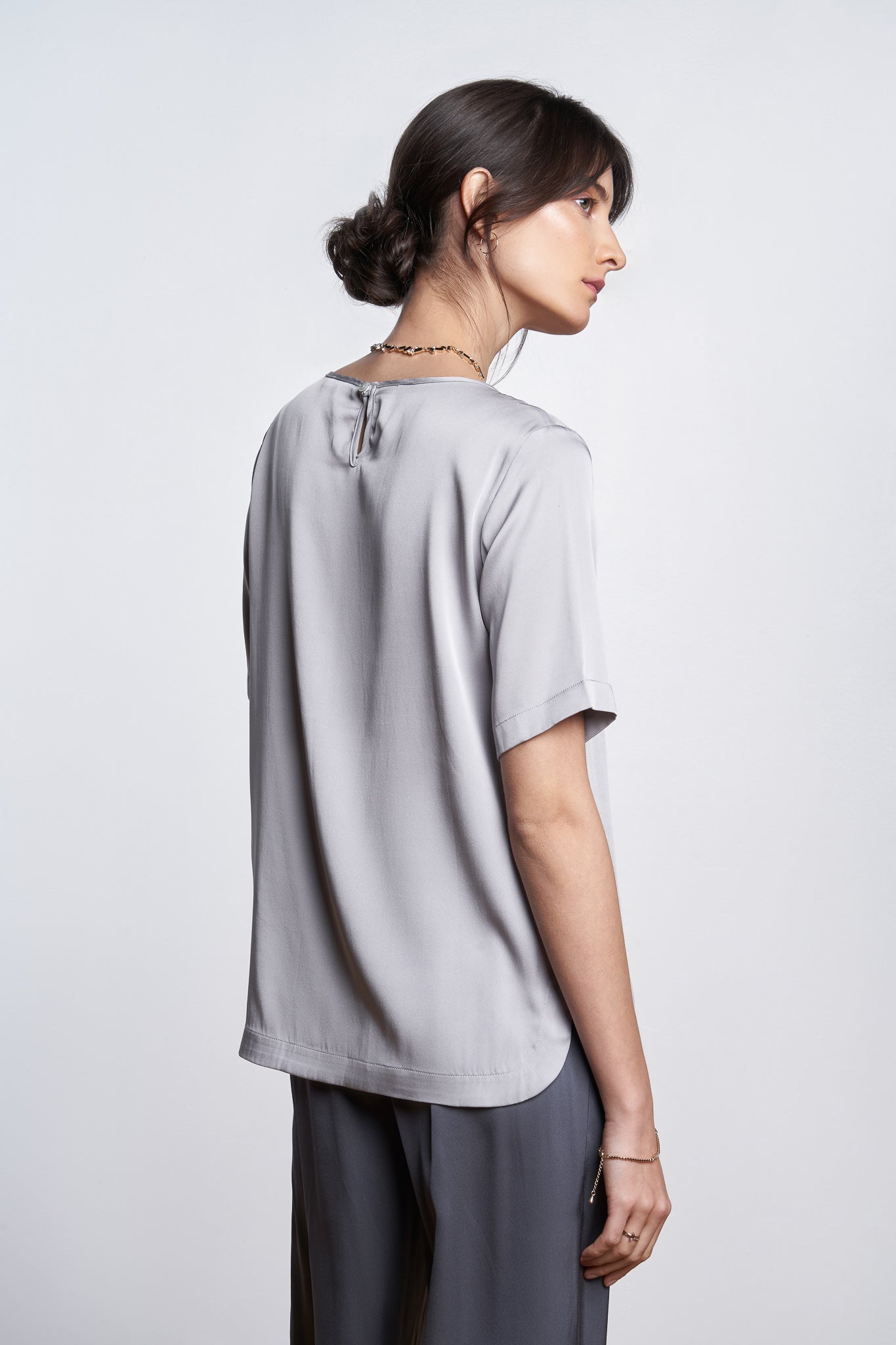 Berlin T Top Fonce Grey Size S
