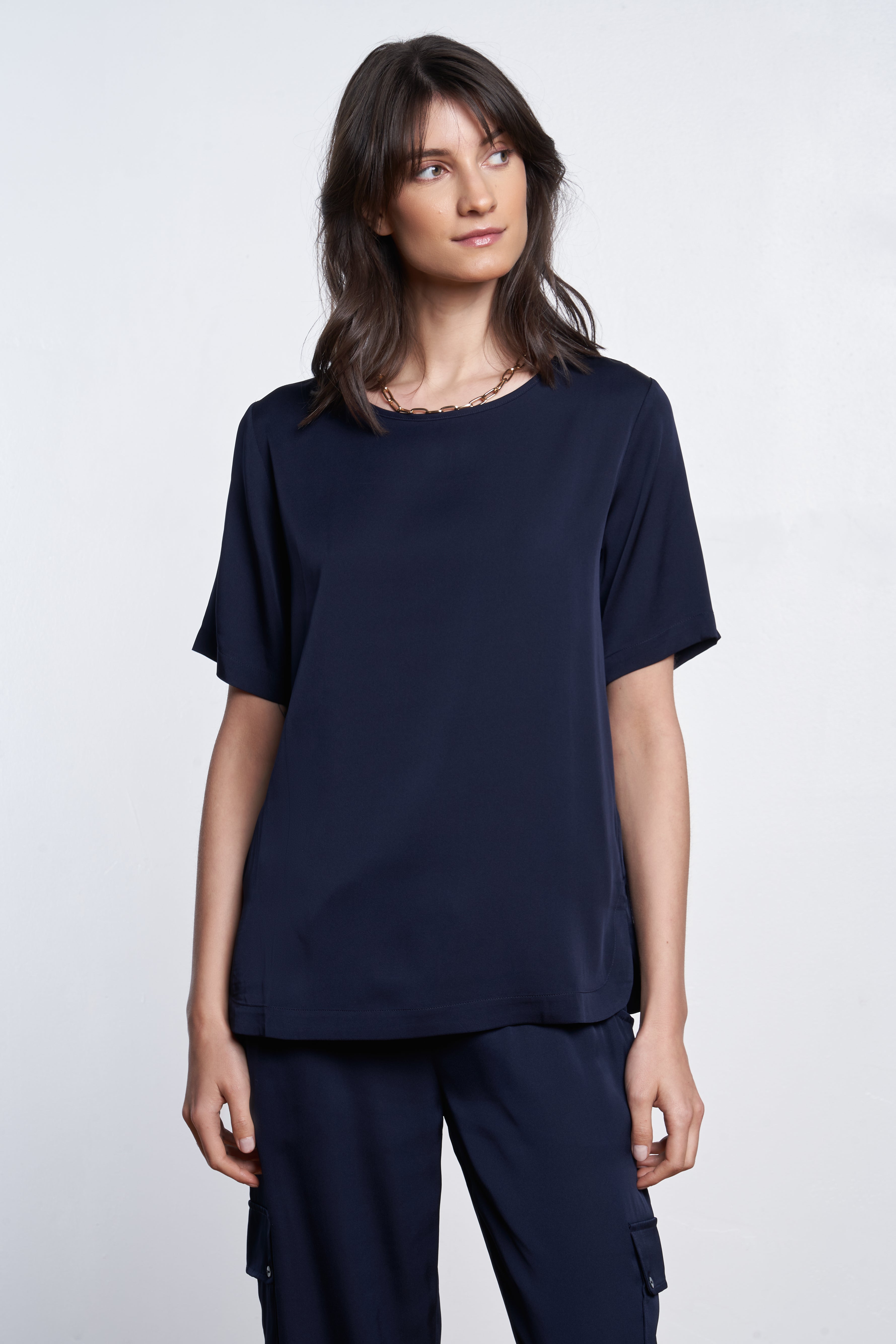 Berlin T Top Noir Size XS