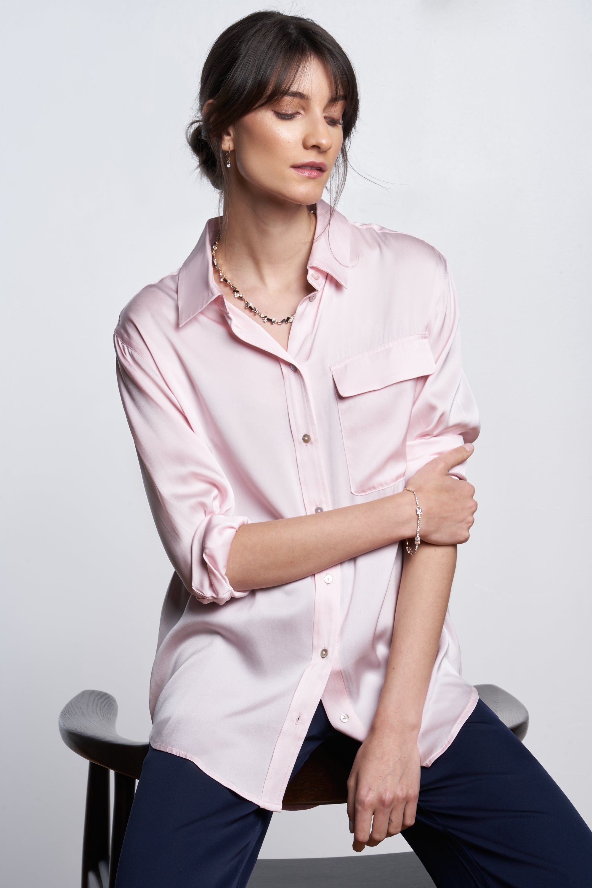 India Shirt Chocolate Size XS