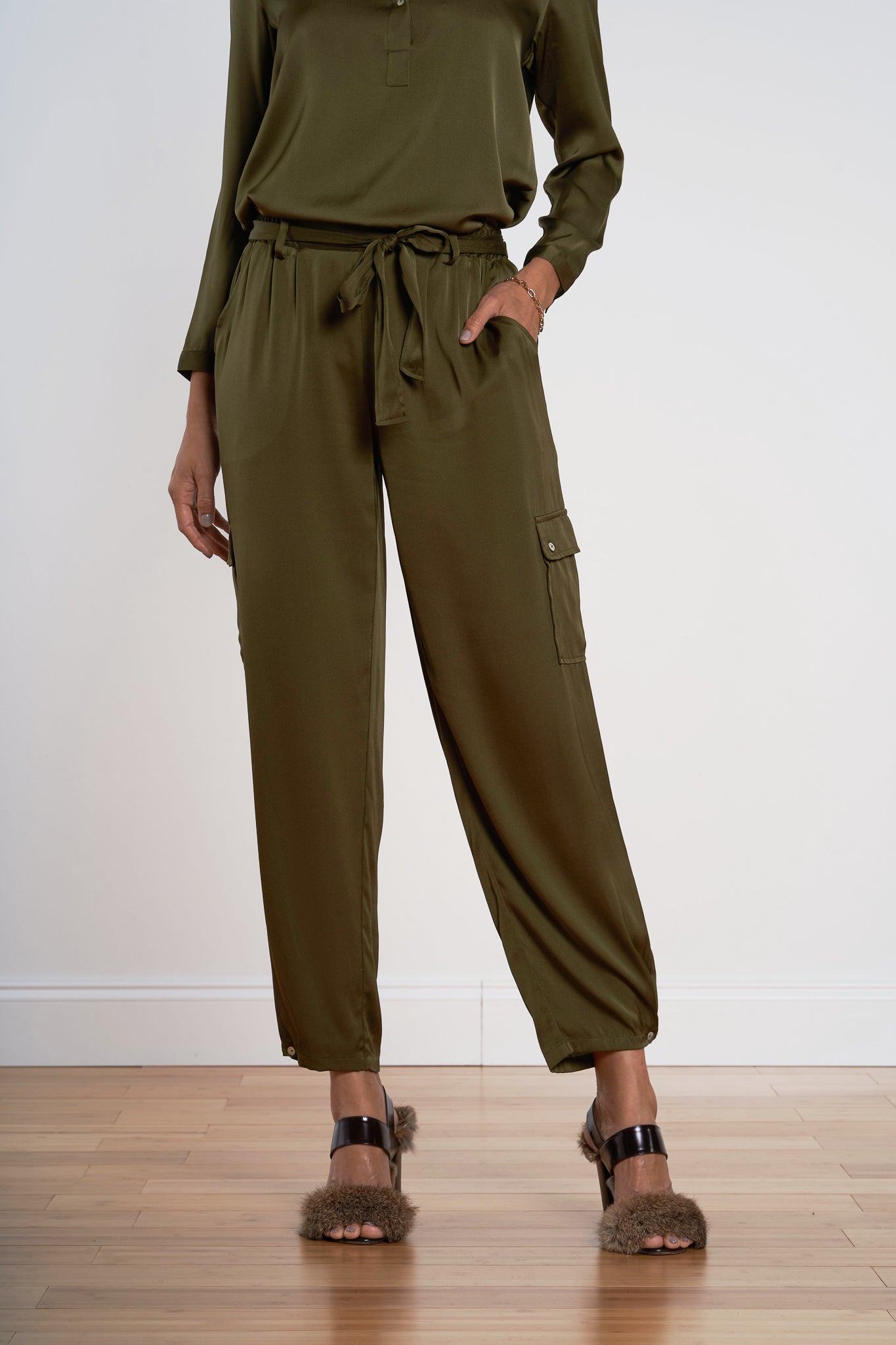 Jordan Cargo Pants Forest Green Size XL