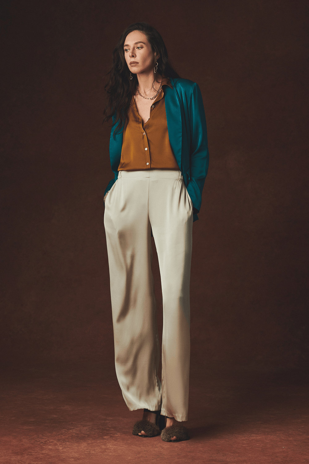 Blazer di Los Angeles - Forest Green