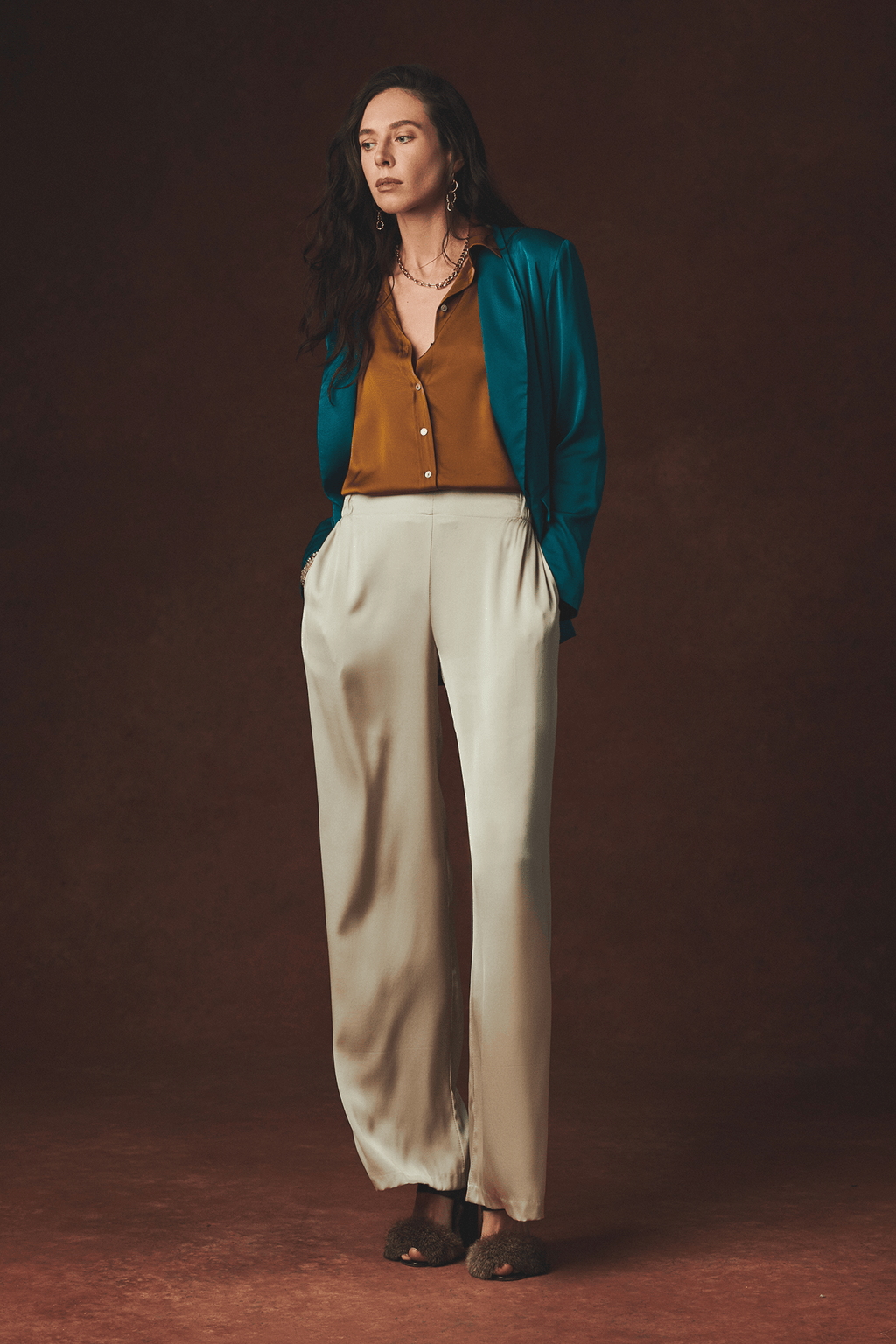 LA Blazer Nude Size XL