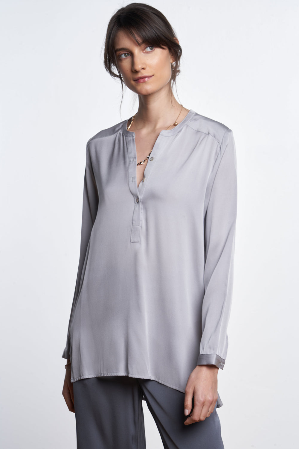 Montenegro Tunic - Silver Lining