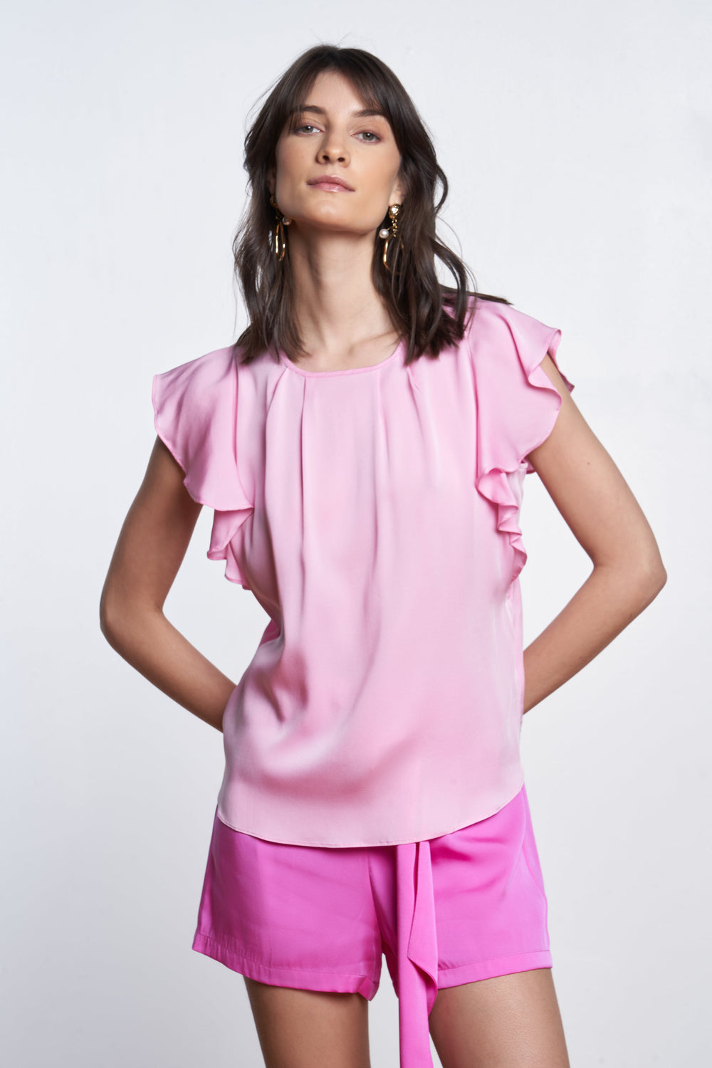 Naples Top - Bougainvillea, Palm Beach Peony, Vivacious Pink, Miami Pink, Dusty Pink, Bubble Gum, Miami Shimmer